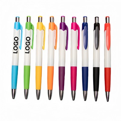 Plastic Push Ballpoint Pen-Delivery within 30 days